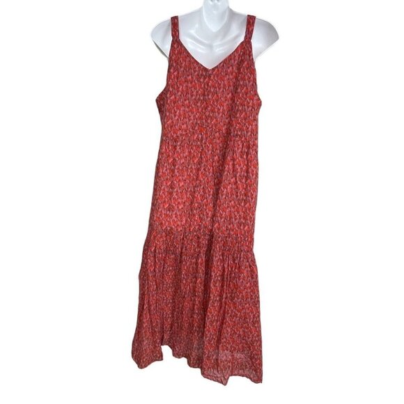 Joie Bondi Cotton Tiered Style JE6001PR Tea‎ Rose Size M Dress - Picture 5 of 7